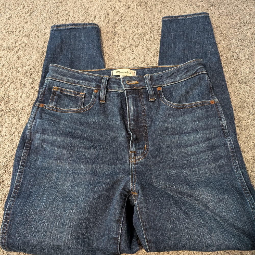 Madewell Blue Denim Jeans